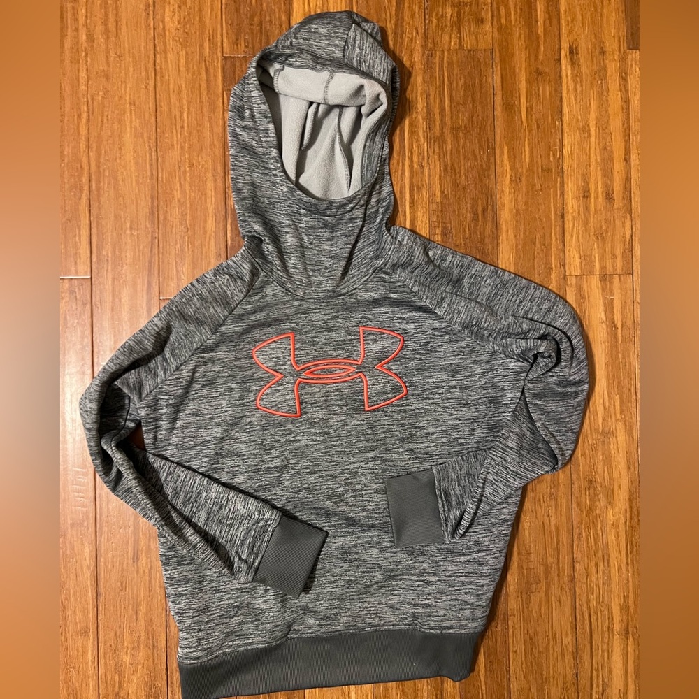 Under Armour LG Women’s Gray Hoodie Sweatshirt